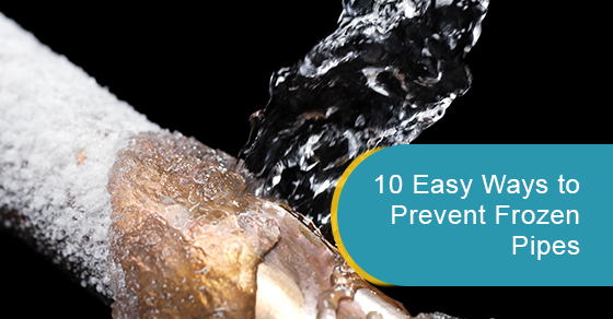 Tips to keep your pipes from freezing