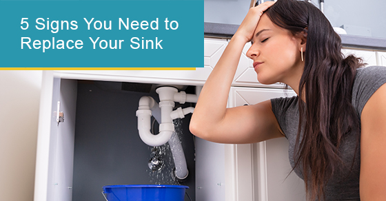 Signs you need to replace your sink