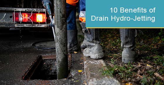 Benefits of drain hydro-jetting