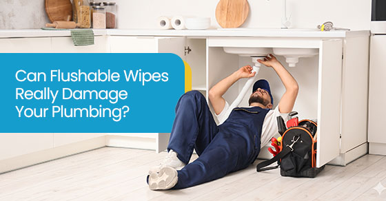 Can flushable wipes really damage your plumbing?